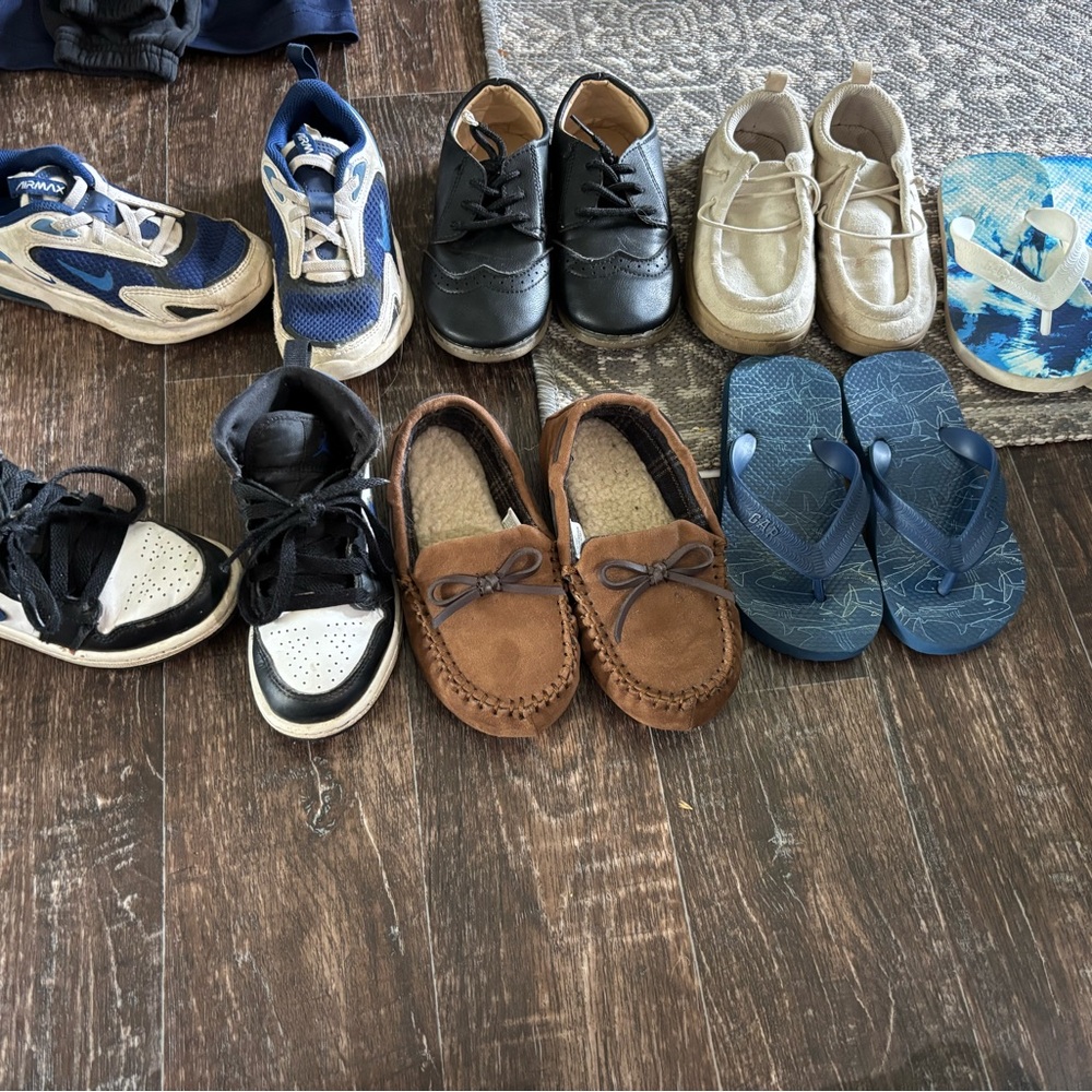 Brown Moccasin Kids Shoes